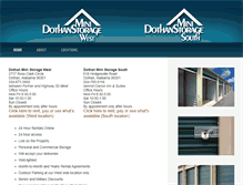 Tablet Screenshot of dothanministorage.com